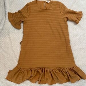 ORANGE Creek ruffle-hem dress